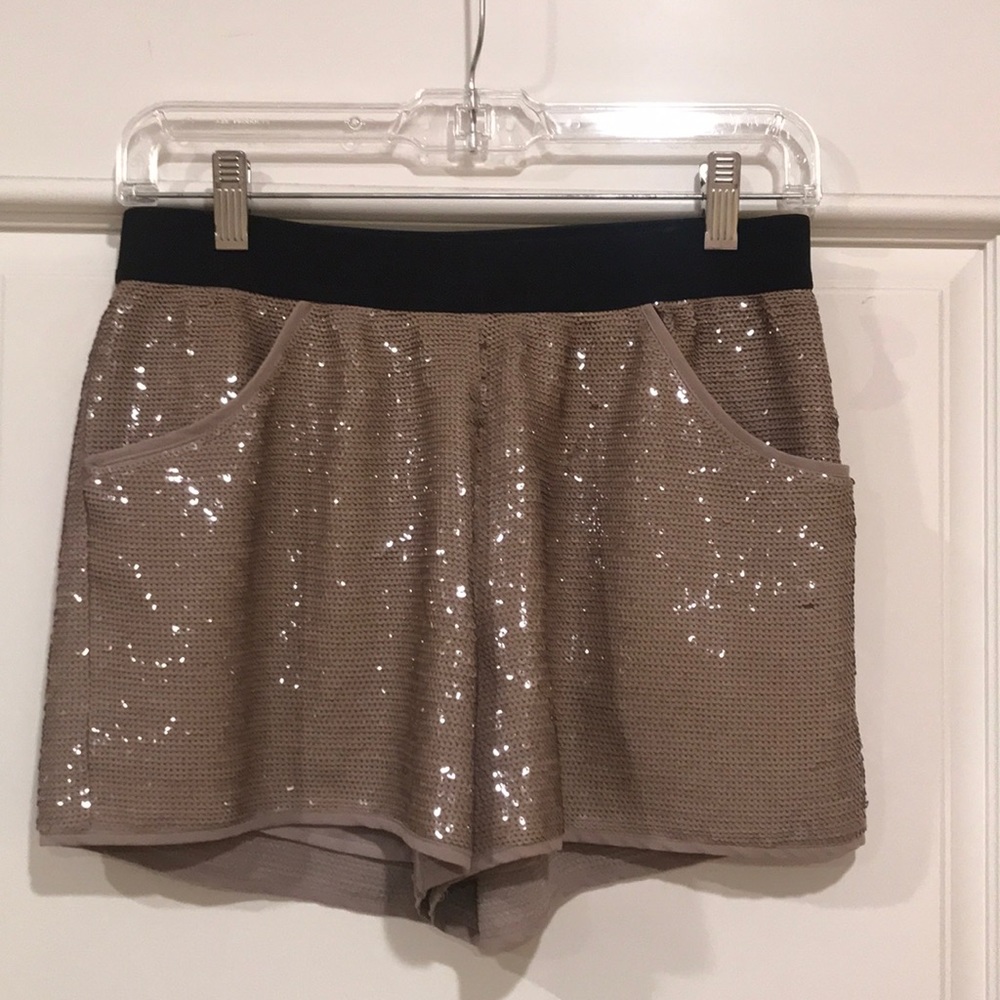 BCBG Max Azria sequin shorts